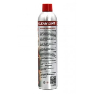 Газ Azot Clean Line HPG RED POWER 900мл мин силикона 0,1% (мет.клапан)